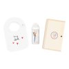 DARČEKOVÝ DREVENÝ BOX LE BIBERON FRANCAIS S PODBRADNÍKOM MY LOVE A DOJČENSKOU FĽAŠOU MOTHER BABY, 360ML, 6+M