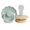 twopack SeafoamPale Daffodil Daisy Silicone 6 18