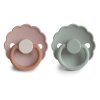 twopack BiscuitLily Pad ff daisy silicone