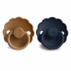 twopack CappuccinoDark Navy ff daisy silicone