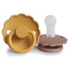 twopack HoneyGoldRoseGold Daisy Silicone 6 18