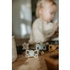 DVOJBALENIE ANATOMICKÝCH CUMLÍKOV FRIGG BUTTERFLY HONEY GOLD/ CREAM, 0-6M, SILIKÓN