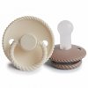 DVOJBALENIE CUMLÍKOV FRIGG ROPE CREAM/ SEPIA, 0-6M, SILIKÓN