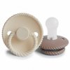 DVOJBALENIE CUMLÍKOV FRIGG ROPE CREAM/ SEPIA, 0-6M, SILIKÓN