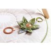 Hracia deka s drevenou hrazdou Boho Chic