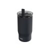 Nerezový termohrnček so slamkou Mist Black 720 ml