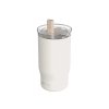 Nerezový termohrnček so slamkou Mist Ivory 720 ml