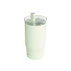 Nerezový termohrnček so slamkou Mist Pastel Green 720 ml
