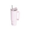 Nerezový termohrnček so slamkou Stream Light Pink 950 ml