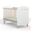 Postýlka Faktum Colette 60x120 cm biela lesk