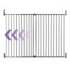 DREAMBABY Zábrana bezpečnostná Broadway 2-panelová extra široká 76-134,5 cm biela