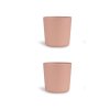 citron sada hrnecku z bio materialu 2ks blush pink