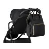 Prebaľovací batoh Siena Black & Gold