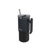 Nerezový termohrnček so slamkou Umi Black 720 ml
