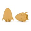 PETITE&MARS Hračka silikónová do vody s kefkou Splashy Rocket (Variant PETITE&MARS Hračka silikónová do vody s kefkou Splashy Rocket Intense Ochre 6m+)