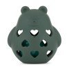 PETITE&MARS Hračka silikónová s hrkálkou Bear Basil (Variant PETITE&MARS Hračka silikónová s hrkálkou Bear Basil Desert Sand 0m+)