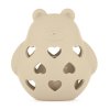 PETITE&MARS Hračka silikónová s hrkálkou Bear Basil (Variant PETITE&MARS Hračka silikónová s hrkálkou Bear Basil Desert Sand 0m+)