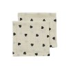 10f6d0c15cc0016c535e96684bc7d6edfb0743f9 169.228.CT.02.M2 4054703683226 meyco 2pack monddoekjes pre washed sweet hearts soft sand black 1920x1920