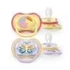 Philips AVENT Cumlík Ultra air (Variant Philips AVENT Cumlík Ultra air fialová/žltá 0-6m obrázok dievča 2ks)