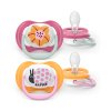 Philips AVENT Cumlík Ultra air obrázok 6-18m (Variant Philips AVENT Cumlík Ultra air obrázok 6-18m dievča 2ks)