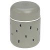 LÄSSIG Food Jar Medium Happy Prints light olive