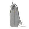 LÄSSIG Green Label Rolltop Backpack 2023 grey mélange - Limited Edition