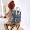 LÄSSIG Mini Square Backpack Happy Prints midnight blue