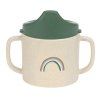 LÄSSIG Sippy Cup PP/Cellulose Happy Rascals Smile green