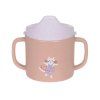 LÄSSIG Sippy Cup PP/Cellulose Tiny Team cat