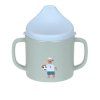LÄSSIG Sippy Cup PP/Cellulose Tiny Team dog