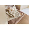 Deka 75x100cm Box Knit Warm Sand