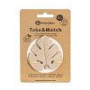 PETITE&MARS Hryzačka silikónová TAKE&MATCH