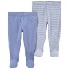 CARTER'S Polodupačky Blue Stripes chlapec 2ks (Variant CARTER'S Polodupačky Blue Stripes chlapec 2ks 3m/ veľ. 62)