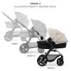 KINDERKRAFT Kočík kombinovaný Moov 2 3v1 (Variant KINDERKRAFT Kočík kombinovaný Moov 2 3v1 Moonlight Grey - penové kolesá)