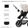 KINDERKRAFT Kočík kombinovaný Moov 2 3v1 (Variant KINDERKRAFT Kočík kombinovaný Moov 2 3v1 Moonlight Grey - penové kolesá)