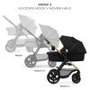 KINDERKRAFT Kočík kombinovaný Moov 2 3v1 (Variant KINDERKRAFT Kočík kombinovaný Moov 2 3v1 Moonlight Grey - penové kolesá)