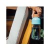 Plastová fľaša Ice Turquoise 570 ml