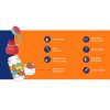 Plastová fľaša Ice Kids s pútkom Sea Animals 430 ml