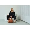 Prebaľovacia taška Mommy Club Signature Vegan Leather Brown