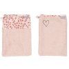 Froté žinky Bébé-Jou Leopard Pink 2ks