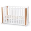 KINDERKRAFT SELECT Postieľka drevená Koya s funkciou ohrádky vrátane matraca White, Premium