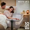 KINDERKRAFT Postieľka detská polohovateľná Neste Up2 (Variant KINDERKRAFT Postieľka detská polohovateľná Neste Up2 Beige - 1)
