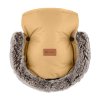 PETITE&MARS Set zimný fusak Arctic 4v1 + rukavice na kočík Furry (Variant PETITE&MARS Set zimný fusak Arctic 4v1 + rukavice na kočík Furry Elegant Caramel)