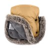 PETITE&MARS Set zimný fusak Arctic 4v1 + rukavice na kočík Furry (Variant PETITE&MARS Set zimný fusak Arctic 4v1 + rukavice na kočík Furry Elegant Caramel)