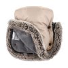 PETITE&MARS Set zimný fusak Arctic 4v1 + rukavice na kočík Furry (Variant PETITE&MARS Set zimný fusak Arctic 4v1 + rukavice na kočík Furry Elegant Caramel)