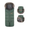 PETITE&MARS Set zimný fusak Arctic 4v1 + rukavice na kočík Furry (Variant PETITE&MARS Set zimný fusak Arctic 4v1 + rukavice na kočík Furry Elegant Caramel)
