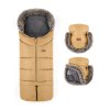 PETITE&MARS Set zimný fusak Arctic 4v1 + rukavice na kočík Furry (Variant PETITE&MARS Set zimný fusak Arctic 4v1 + rukavice na kočík Furry Elegant Caramel)