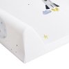 CEBA Podložka prebaľovacia 2-hranná s pevnou doskou (50x80) Comfort (Variant CEBA Podložka prebaľovacia 2-hranná s pevnou doskou (50x80) Comfort Hviezdy svetlo šedá)
