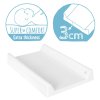 CEBA Podložka prebaľovacia 2-hranná s pevnou doskou (50x80) Comfort (Variant CEBA Podložka prebaľovacia 2-hranná s pevnou doskou (50x80) Comfort Hviezdy svetlo šedá)