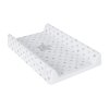CEBA Podložka prebaľovacia 2-hranná s pevnou doskou (50x80) Comfort (Variant CEBA Podložka prebaľovacia 2-hranná s pevnou doskou (50x80) Comfort Hviezdy svetlo šedá)